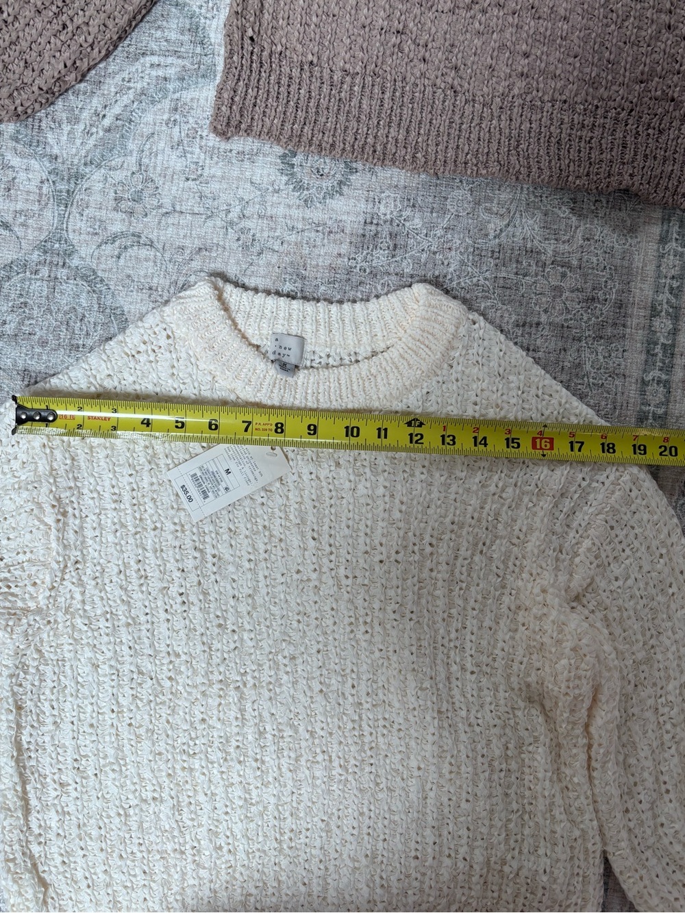 a new day Taupe & White Light Knit Crewneck Sweaters (2-Pack) - Picture 8 of 10